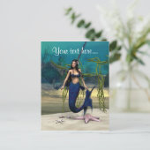 Carte Postale Sirène (Debout devant)