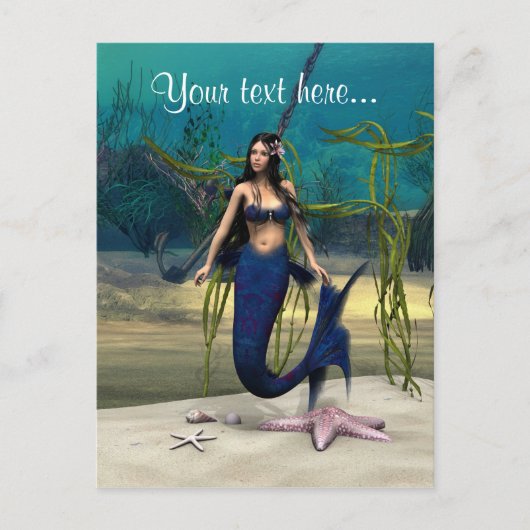Carte Postale Sirène (Devant)