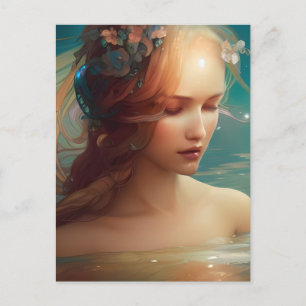 Carte Postale Sirène