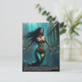 Carte Postale Sirène (Debout devant)