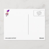 Carte Postale Sirène à vélo (Dos)