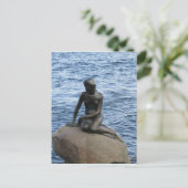 Carte Postale Sirène au Danemark (Debout devant)