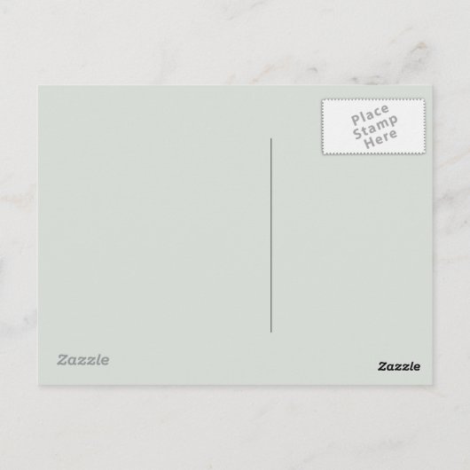 Carte postale Sirène balayée (Dos)