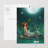 Carte Postale Sirène d'Adventurine (Devant / Derrière)