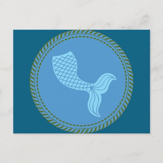 Carte Postale Sirène de la fierté de la troupe IGGPPCamp 2025 (Devant)