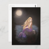 Carte Postale Sirène de minuit (Devant / Derrière)