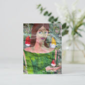 Carte Postale Sirène de printemps (Debout devant)