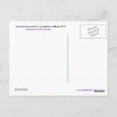 Carte Postale Sirène en vacances (Dos)