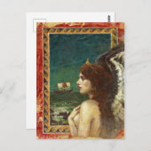 Carte postale Sirène grecque antique (Devant / Derrière)