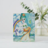 Carte Postale Sirène mystique (Debout devant)