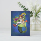 Carte Postale Sirène Pirate (Debout devant)