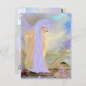 Carte Postale Sirène pourpre haïe (Devant / Derrière)