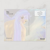 Carte Postale Sirène pourpre haïe (Dos)