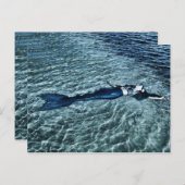 Carte Postale Sirène Saltwater (Devant / Derrière)