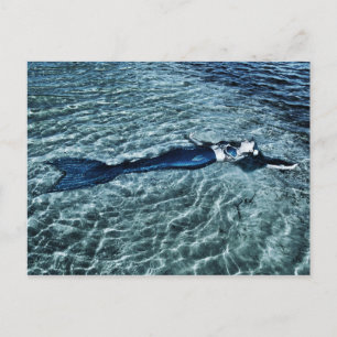 Carte Postale Sirène Saltwater