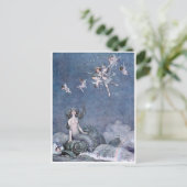 Carte Postale Sirène vintage (Debout devant)