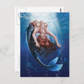 Carte Postale "Sirènes" (Devant / Derrière)