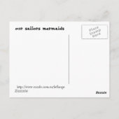 Carte Postale Sirènes (Dos)
