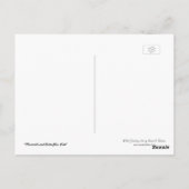 Carte postale "Sirènes et papillons : rose" (Dos)