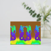 Carte Postale sirènes pourpres (Debout devant)