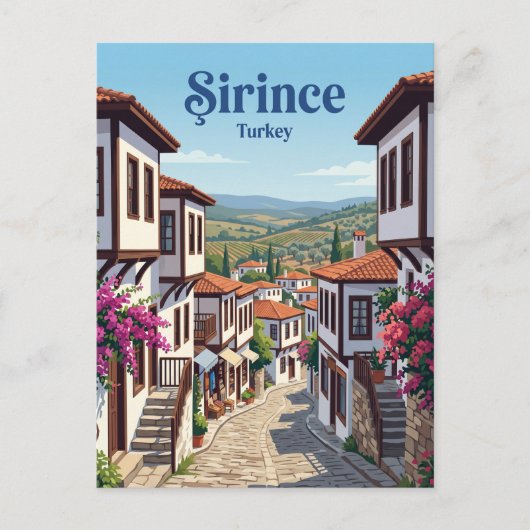 Carte Postale Şirince Turquie (Devant)