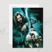 Carte Postale Sirius Black et Bellatrix Lestrange (Devant / Derrière)