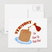 Carte Postale Sirop du Vermont (Devant / Derrière)
