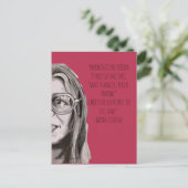 carte postale Sisterhood series - Gloria (Debout devant)