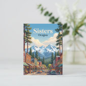 Carte Postale Sisters, Oregon (Debout devant)