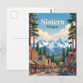 Carte Postale Sisters, Oregon (Devant / Derrière)