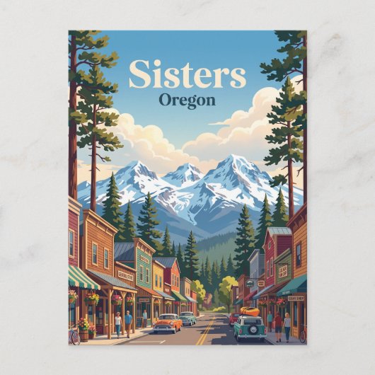 Carte Postale Sisters, Oregon (Devant)