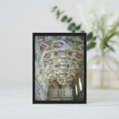 Carte Postale sistine chapel (Debout devant)