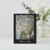 Carte Postale sistine vatican (Debout devant)
