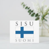Carte Postale Sisu Suomi (Debout devant)