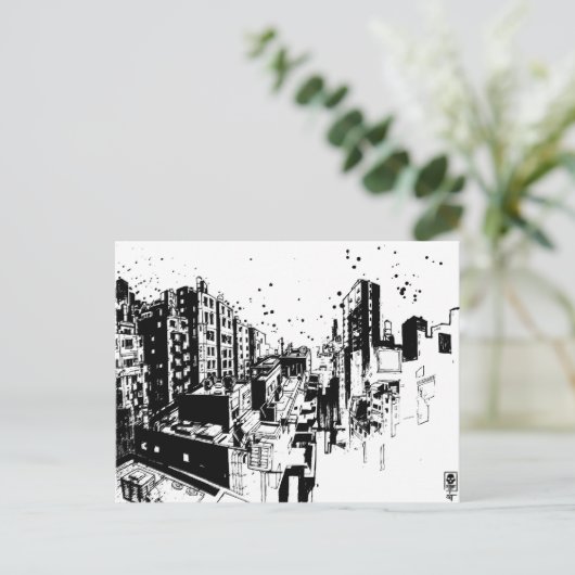 Carte Postale SIT "Cityscape" (Debout devant)