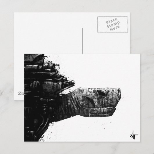 Carte Postale SIT "Turtle" (Devant / Derrière)