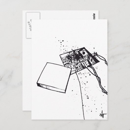 Carte Postale SIT "Unwired 8" (Devant / Derrière)