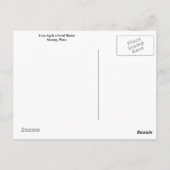 Carte Postale Site agricole de l'Inca à Moray, Pérou (Dos)