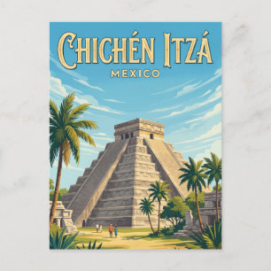 Carte Postale Site archéologique de Chichén Itzá Mexique