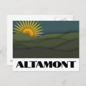 Carte Postale Site d'Altamont en Californie du concert gratuit d (Devant / Derrière)