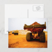 Carte Postale Site de construction, Luanda, province de Luanda (Devant / Derrière)