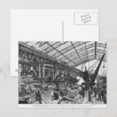 Carte Postale Site de la Galerie des Machines (Devant / Derrière)