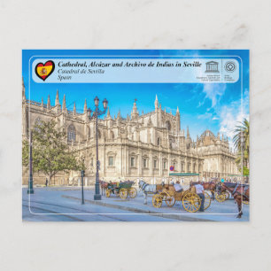Carte Postale Site du patrimoine mondial de l'UNESCO - Cathédral
