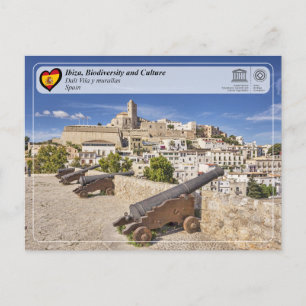 Carte Postale Site du patrimoine mondial de l'UNESCO - Ibiza/Eiv