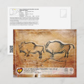 Carte Postale Site du patrimoine mondial de l'UNESCO - La Grotte (Devant / Derrière)