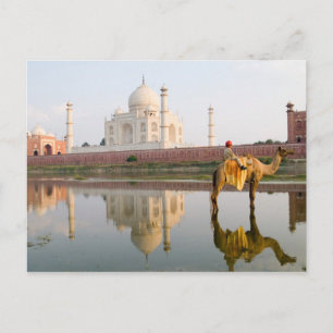 Carte Postale Site funéraire du temple mondialement célèbre Taj