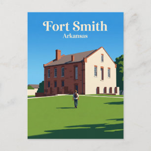 Carte Postale Site historique national de Fort Smith USA