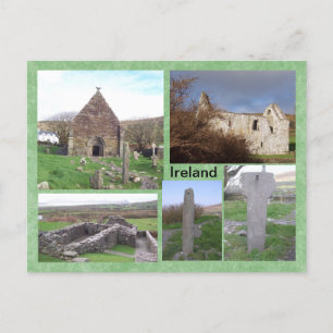 Carte Postale Site médiéval de Kilmalkedar, Kerry, Irlande
