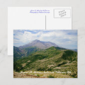 Carte Postale Site national volcanique du Mont Saint-Hélène (Devant / Derrière)