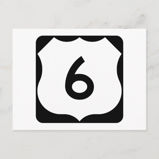 Carte Postale SITE US Route 6 (Devant)